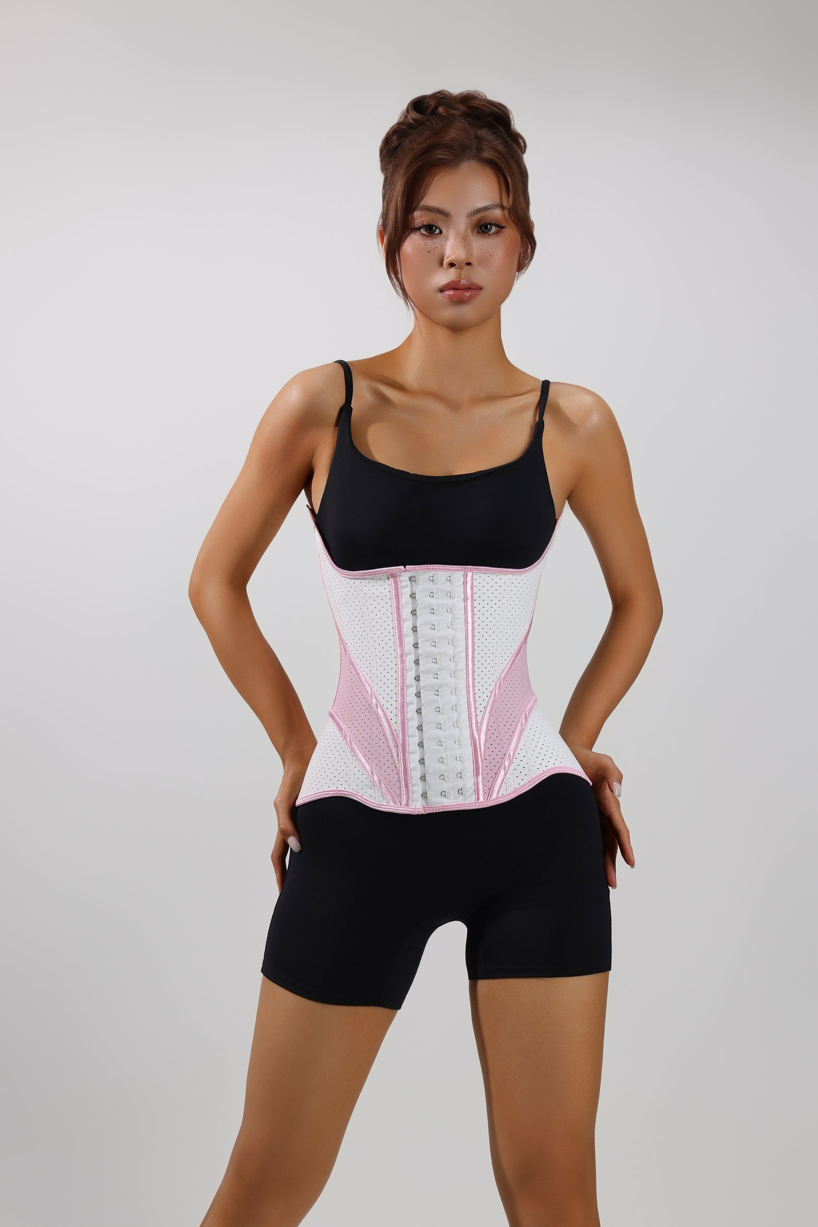 Sports style (white and pink)