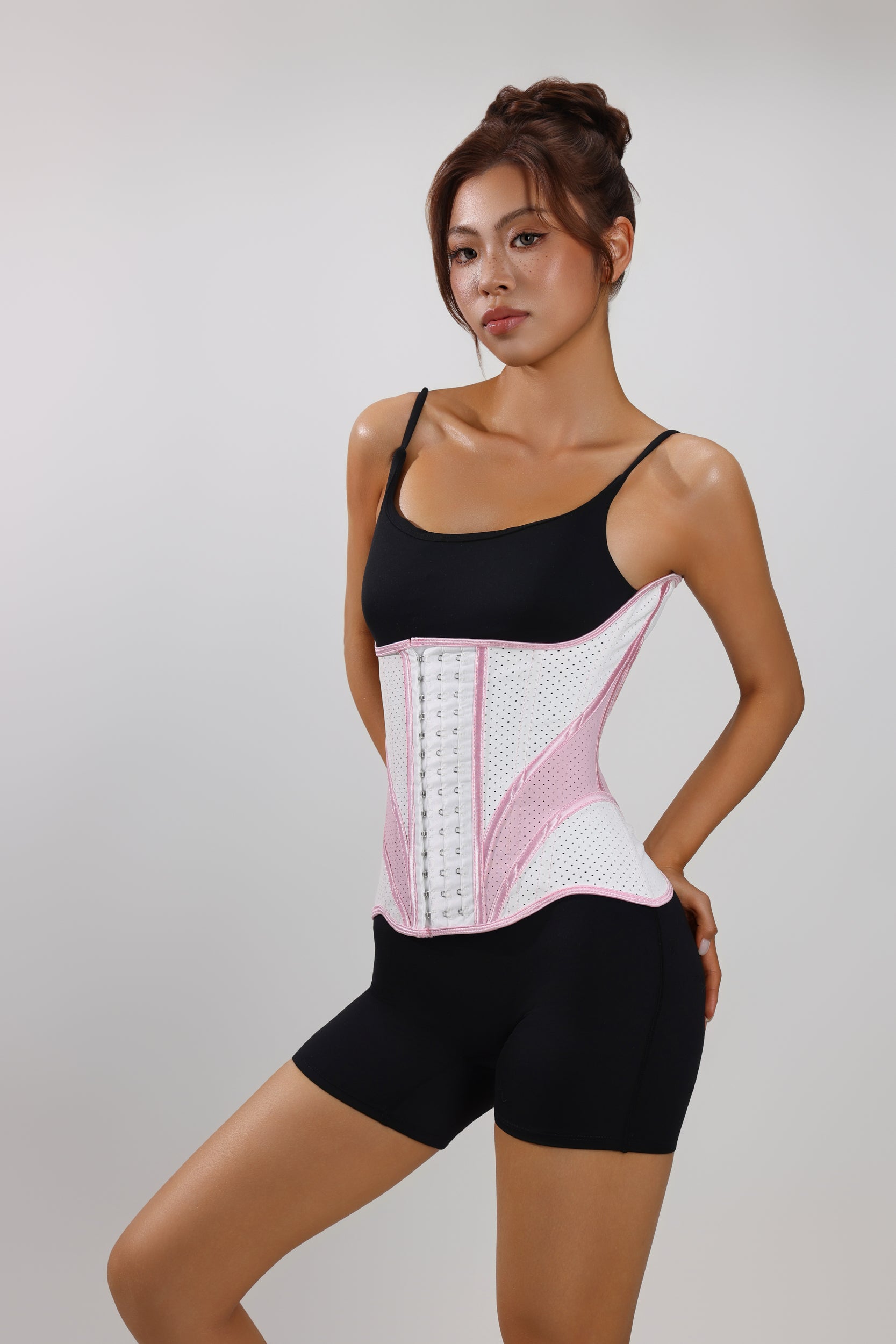 Sports style (white and pink)